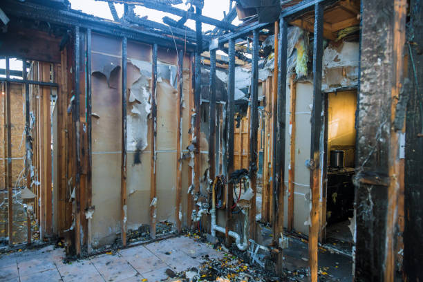 Professional Fire Damage Repair technician working in Star Prairie, WI